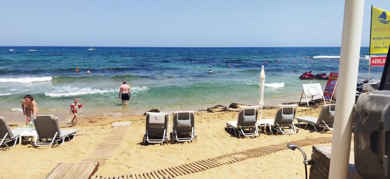 Cleo Rooms 250M From The Beach Malia Exteriör bild